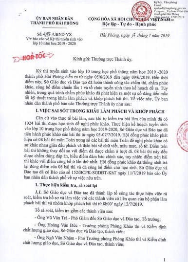 8 bai thi Toan lop 10 tang dot bien sau phuc khao: Hai Phong bao cao gi?-Hinh-3