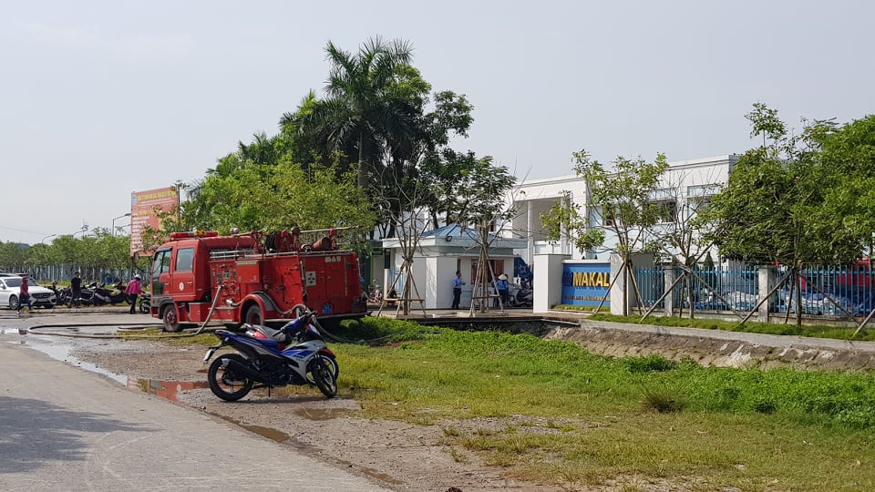 “Ba hoa” ghe tham, Cong ty TNHH May Makalot Hai Duong chay lon-Hinh-3