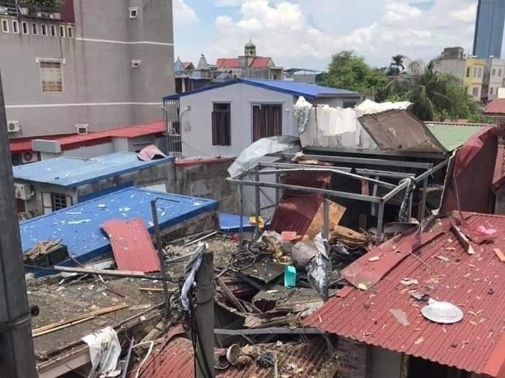 No lon o Hai Phong: Nha tan hoang, mot nguoi phu nu tu vong