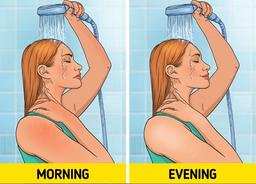  Tốt cho da: Tắm trước khi ngủ được cho là giúp ngăn ngừa mụn trứng cá. Sau ngày dài hoạt động, tóc bám nhiều bụi và vi khuẩn. Nếu không tắm gội, vi khuẩn có cơ hội lây lan sang gối, chạm vào da mặt. Tiếp xúc với bụi bẩn sẽ khiến da mặt kích ứng, mọc nhiều mụn hơn.