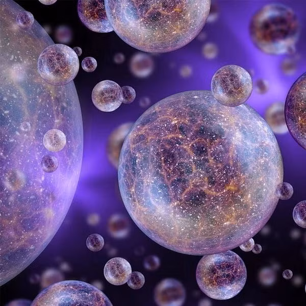 9. Đa vũ trụ. Lý thuyết đa vũ trụ cho rằng có thể tồn tại nhiều vũ trụ khác, mỗi vũ trụ với các quy luật vật lý khác nhau. Tuy nhiên, không có cách nào để quan sát hay kiểm chứng sự tồn tại của các vũ trụ này. Ảnh: Pinterest.