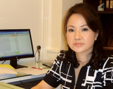 Bà Chu Thị Bình - khách hàng tố bị mất 245 tỷ đồng tại ngân hàng Eximbank. Ảnh: tieudung.vn.