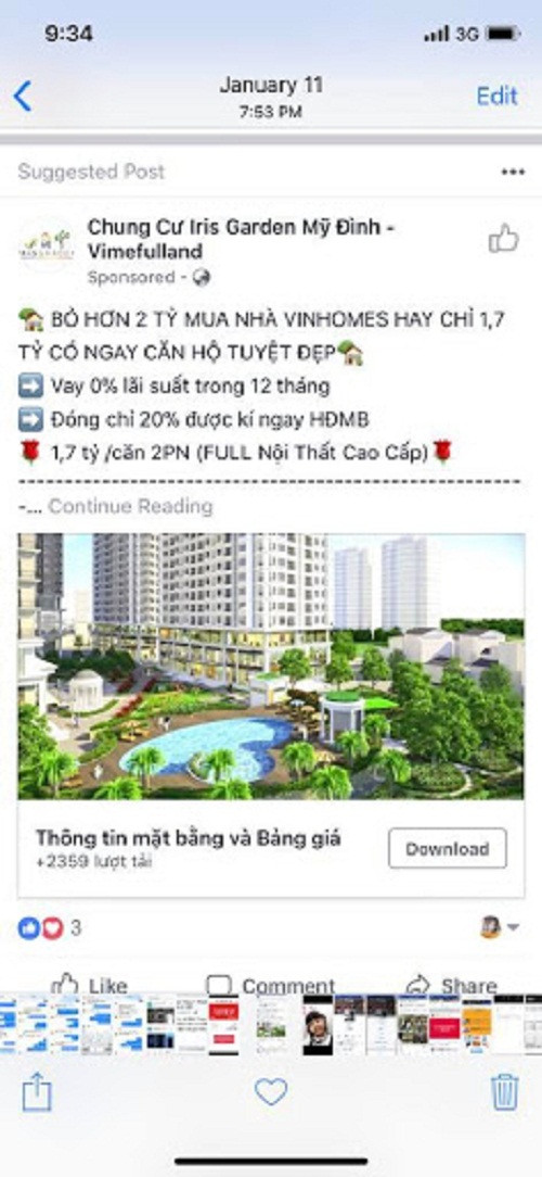 Du an Iris Garden cua Vimefulland: Dua bong “ong lon” de cau khach? (bai 1, cho Tien xem)