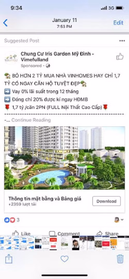 Du an Iris Garden cua Vimefulland: Dua bong “ong lon” de cau khach? (bai 1, cho Tien xem)