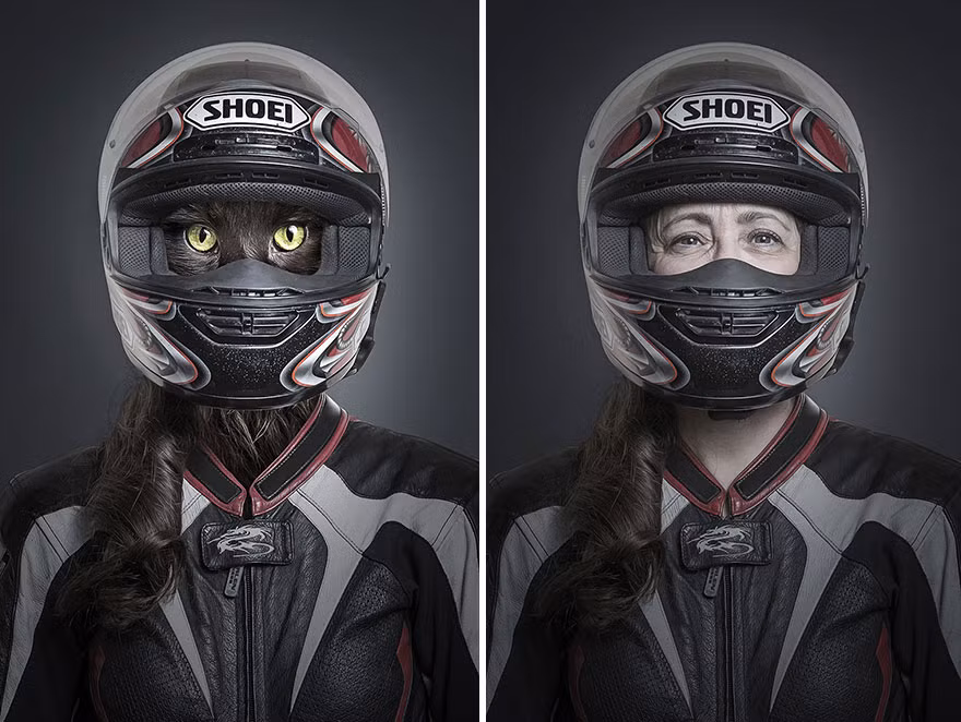 Sự giống nhau gây sốc giữa người và động vật.