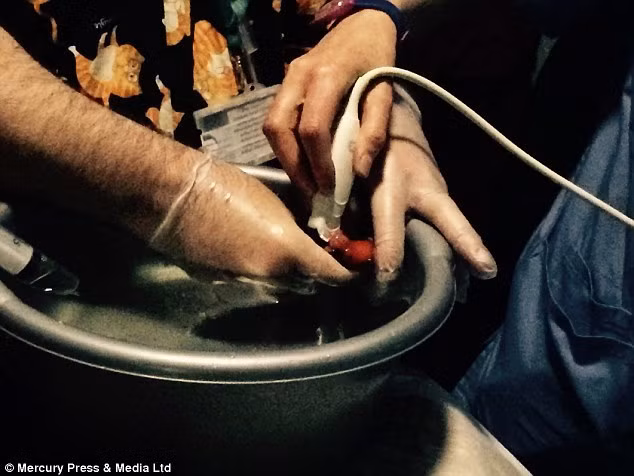 Không phụ sự mong đợi của cô chủ Emma, con cá vàng đã vượt qua được cuộc phẫu thuật cam go và dần hồi phục.