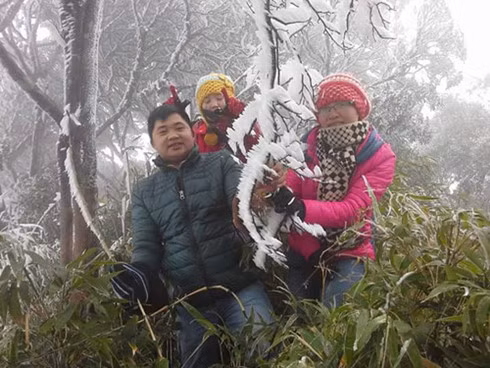 Khong khi lanh tang cuong: Mien Bac ret dam, vung nui co tuyet