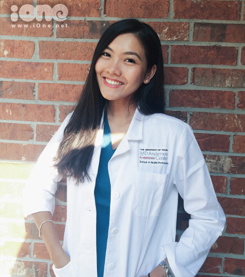 Vũ Nam Phương sinh năm 1994, hiện theo học ngành Chẩn đoán hình ảnh Y tế, Y học phóng xạ tại University of Texas MD Anderson Cancer Center - School of Health Professions (Texas, Mỹ). Đây là một trong những cơ sở đào tạo nghiên cứu và chữa trị bệnh ung thư.