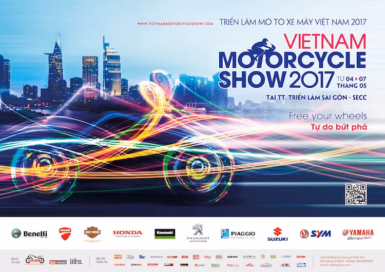 Tiếp nối thành công của Vietnam Motorcycle Show (VMCS) lần 1 vào năm ngoái, năm nay Hiệp hội các nhà sản xuất xe máy Việt Nam (VAMM) sẽ tiếp tục tổ chức VMCS 2017 từ ngày 4 tới 7/5/2017. Giống như các triển lãm ôtô xe máy lớn khác tại Việt Nam, năm nay VMCS 2017 sẽ tiếp tục được tổ chức tại Trung tâm triển lãm Sài Gòn.