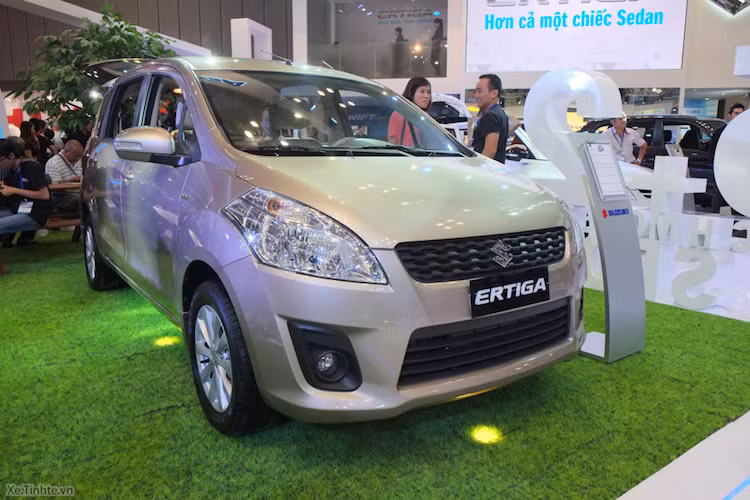 Nối sau Mekong Premio là mẫu xe 7 chỗ giá rẻ Suzuki Ertiga với tổng doanh số tháng 1 chỉ đạt 13 chiếc. Dù là một mẫu xe khá thành công của Suzuki tại nhiều nước châu Á nhưng Ertiga không "được lòng" người Việt do có trang bị nghèo nàn và động cơ khá yếu.