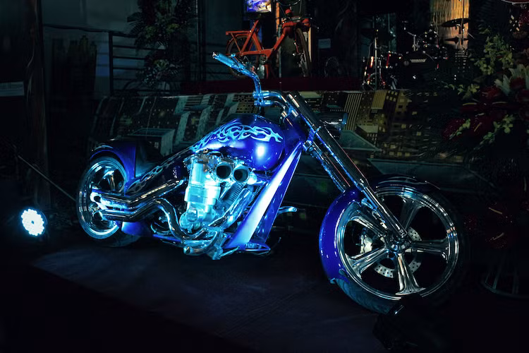 Ra đời vào năm 2004 tại bang Kansas, Mỹ và phá sản vào năm 2011, Big Dog là một trong những hãng xe môtô độc đáo nhất nước Mỹ. Tại Việt Nam, số lượng xe môtô Big Dog Pitbull hiện chỉ đếm trên một bàn tay. Tuy nhiên, chiếc Big Dog Custom One này còn đặc biệt hơn khi đã được chủ xe tiếp tục "thửa riêng" từ trước khi về Việt Nam