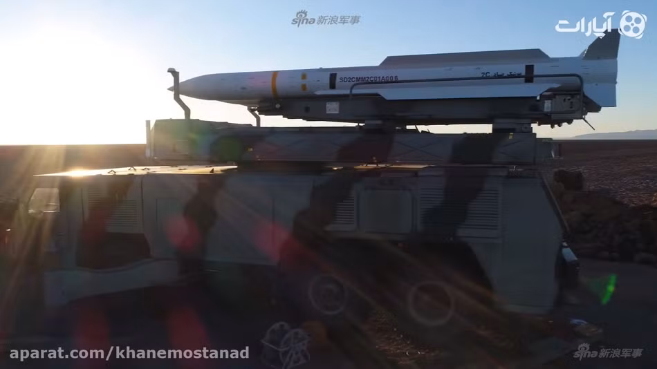 Một số nguồn tin cho hay, mỗi bệ phóng tên lửa Raad được trang bị 4 quả đạn Taer dùng động cơ nhiên liệu rắn. Nguồn ảnh: aparat