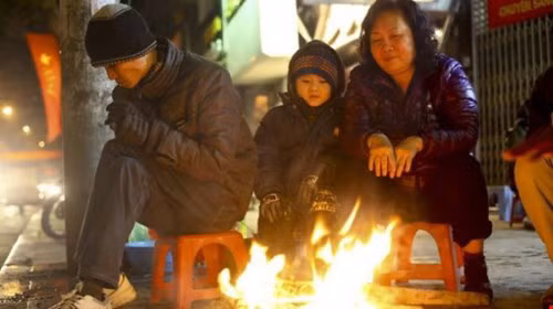 Dem nay, mien Bac don dot ret manh nhat tu dau nam