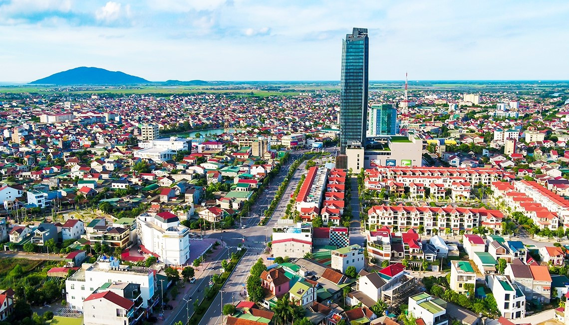 Ha Tinh dau 21 lo dat, khoi diem tu 1,7 ty dong/lo