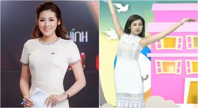 Do sự cố kỹ thuật phần quảng cáo lại bị mất và khoảnh khắc “nhảy nhót” của cô lọt lên sóng truyền hình.