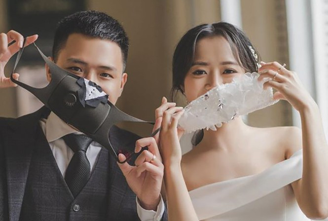 Trong những dự định lớn nhỏ cho đám cưới, Minh Trà - Quốc Thắng đã lên ý tưởng khá kỹ cho việc chụp ảnh. Khi chụp lại đúng lúc xảy ra làn sóng dịch COVID-19 lần thứ hai.