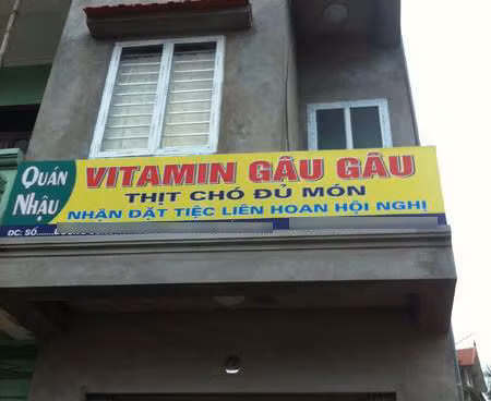 Lần đầu tiên thấy loại vitamin có tên Gâu Gâu nhưng nghe xong thì dân nhậu ai cũng hiểu hàm ý là gì.