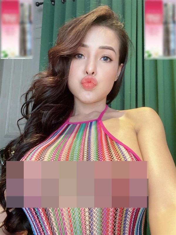 Vẫn biết đây không phải lần đầu tiên hot girl Bình Định hở bạo như vậy nhưng với các tư thế tạo dáng gợi cảm quá mức này khiến cô nhận về không ít chỉ trích.