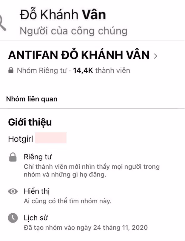 Sau khi tập 4 Sao Nhập Ngũ được phát sóng, số lượng thành viên của group này tăng lên chóng mặt. Có thể thấy sau Hương Giang, trào lưu tiêu cực lập group anti fan nở rộ trên mạng xã hội theo kiểu vô thưởng vô phạt. Ảnh: Chụp màn hình