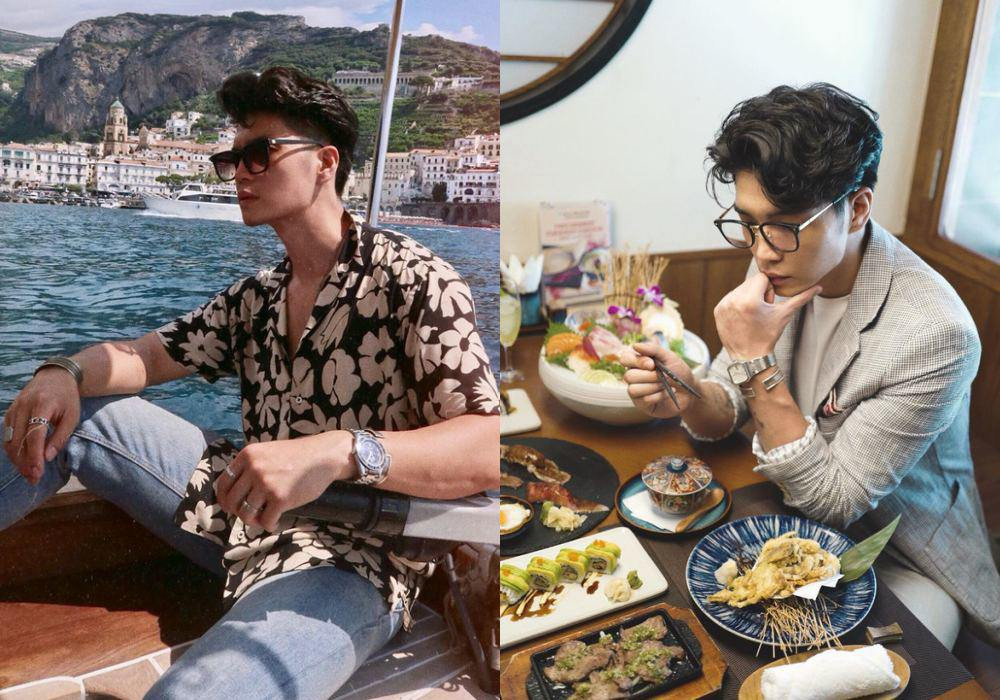 Trái ngược với vẻ ngoài hào nhoáng và profile "khủng", Huy Trần khá khiêm tốn và sống rất lành mạnh, anh chàng còn là một người có kế hoạch và biết suy nghĩ. Ảnh: Facebook nhân vật