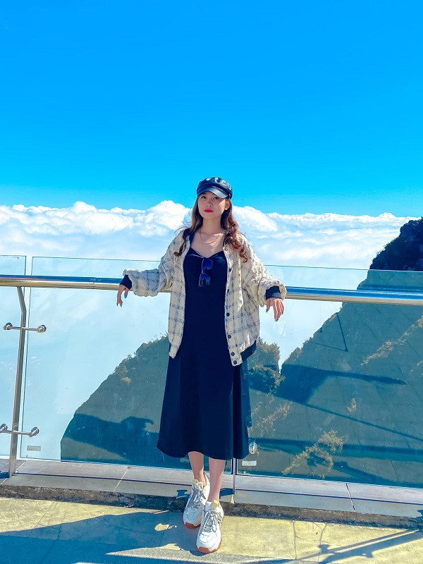 Trinh cho biết, cô nhận được sự ủng hộ của gia đình hai bên trong chuyến đi dài này.