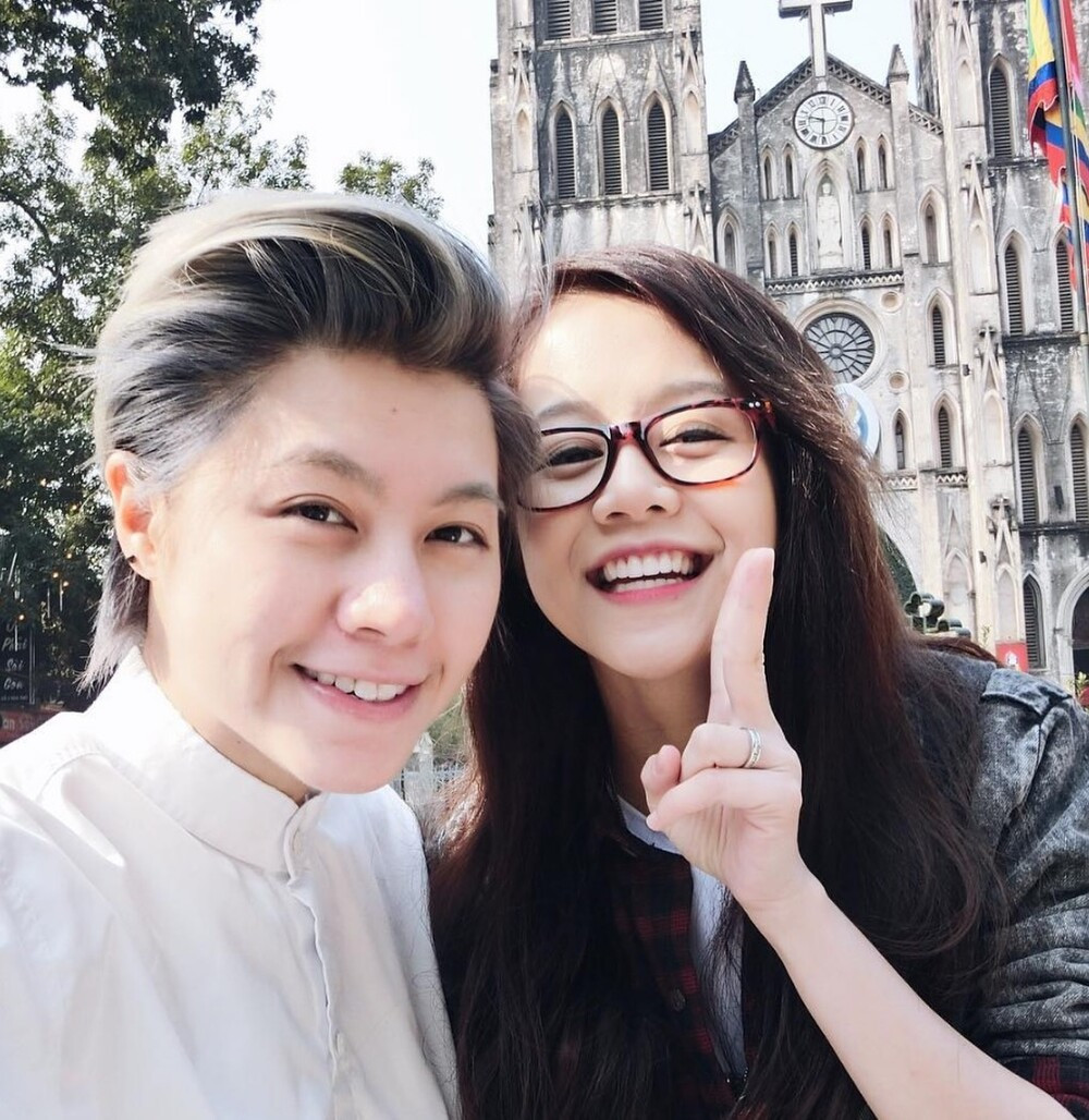 An Nguy và Alexandra Nguyễn bắt đầu có tin đồn hẹn hò từ năm 2017.