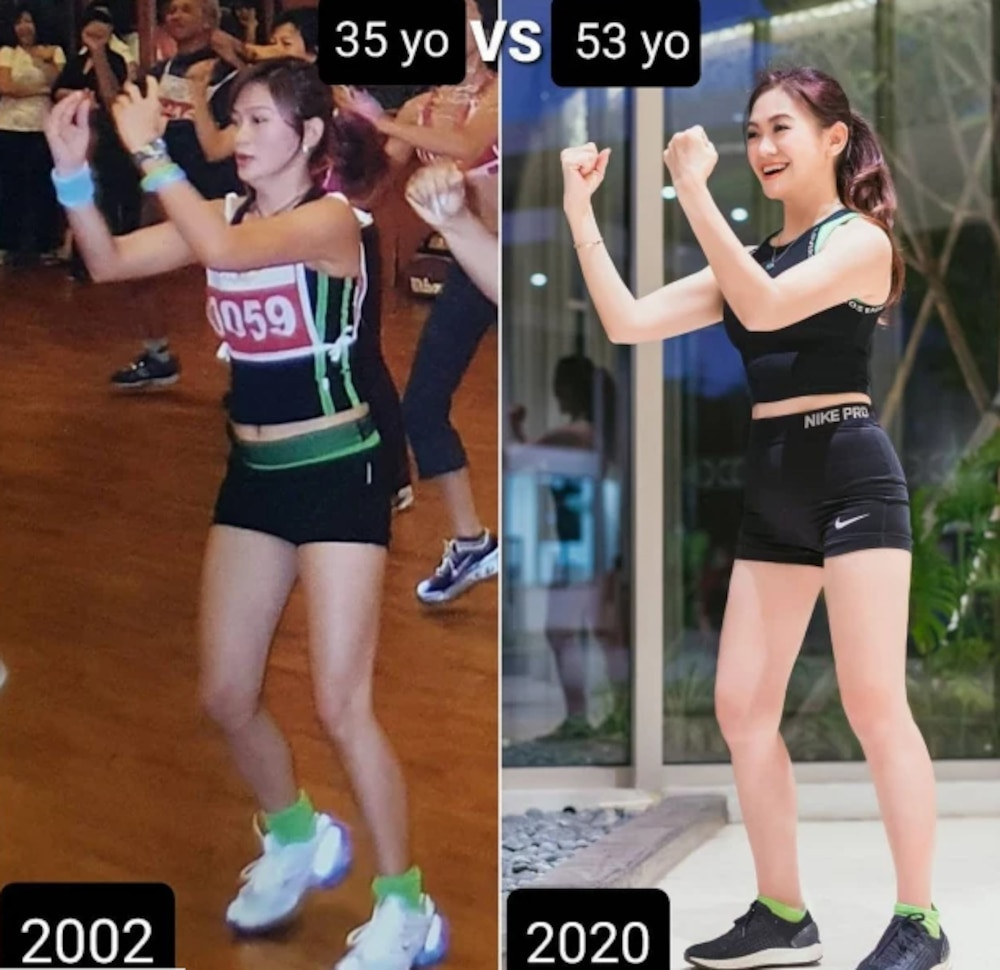 Thân hình thon thả săn chắc, làn da căng mịn và sáng bừng rạng rỡ của Puspa là niềm ao ước của bất cứ người phụ nữ nào.