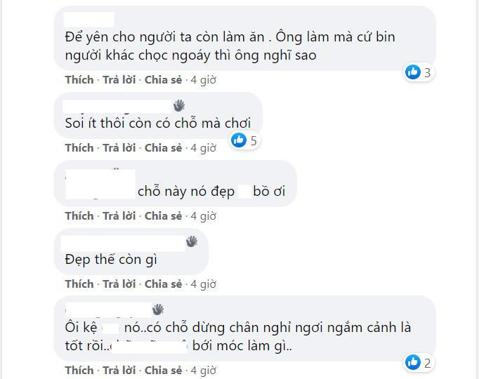 Có khá nhiều người tỏ ra bức xúc và giận dữ khi công trình này vẫn hiện ra nguyên vẹn trên con đèo Mã Pí Lèng. Ảnh: Chụp màn hình