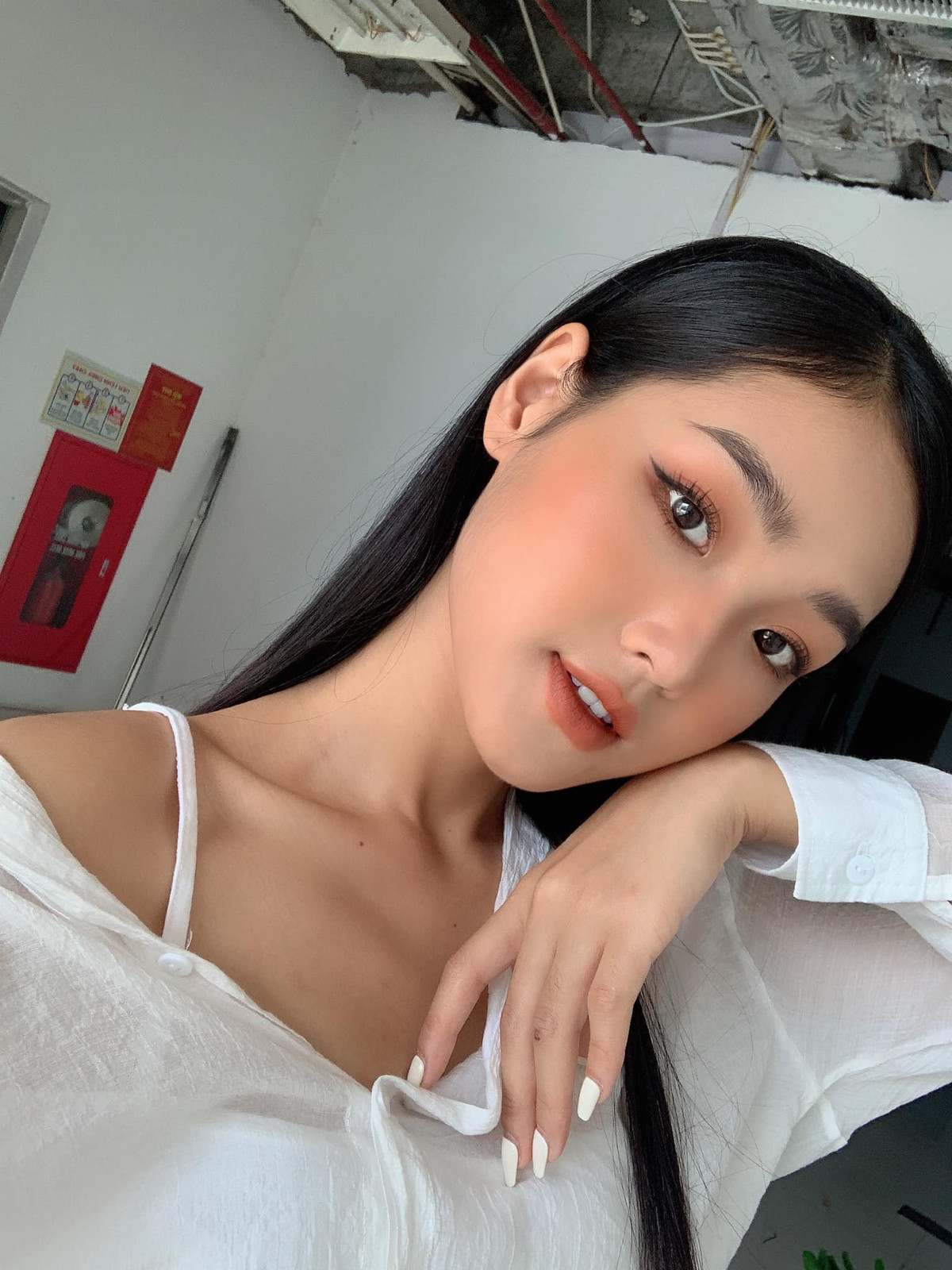 Những hình ảnh với vóc dáng quyến rũ, gợi cảm được Trà đăng tải trên trang cá nhân nhanh chóng nhận về “cơn mưa lời khen” từ phía cư dân mạng. Ảnh: Facebook nhân vật