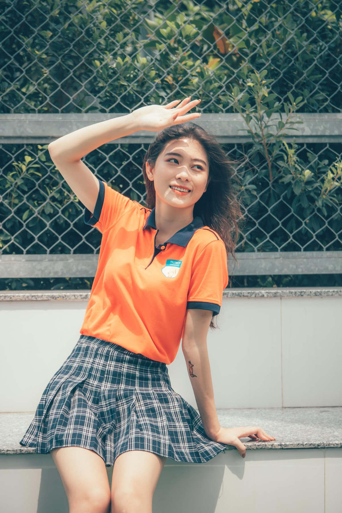 Ngoài công việc học tập, gái xinh trường Hutech còn rất tích cực tham gia các hoạt động trong và ngoài trường. Hiện tại, 10X đang là thành viên của CLB Model Hutech.