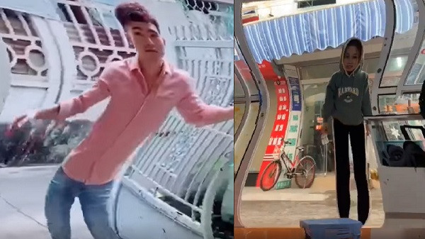 Những hình ảnh như thế này cũng dễ khiến cho người xem rơi vào trạng thái hoa mắt chóng mặt.