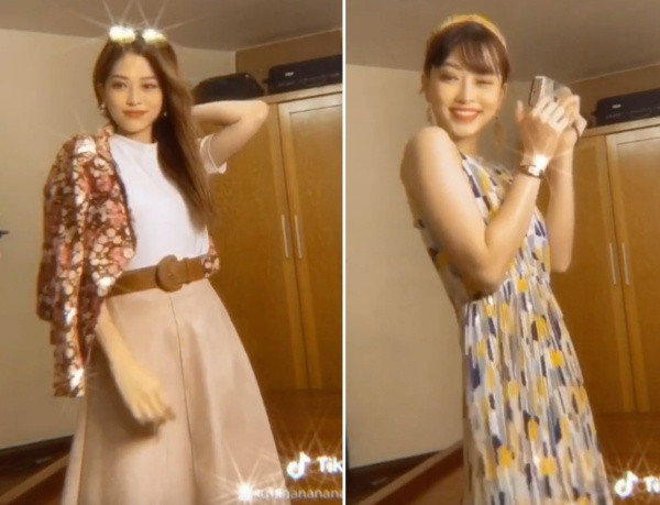 Trào lưu "xuyên không" về thập niên 80 cũng từng nổi đình đám trên MXH. Theo đó, người thực hiện trào lưu này sẽ lựa chọn những bộ quần áo của mẹ hoặc của chính mình để biến hóa thành hình tượng quý cô cổ điển những năm 80s, 90s.