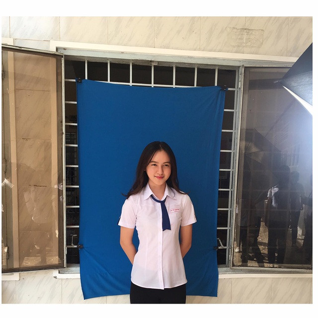 Gái xinh 2K nhanh chóng lọt vào "mắt xanh" của nhiều nhãn hàng thời trang vì có vẻ đẹp lai Tây ấn tượng dù là người Việt 100%.