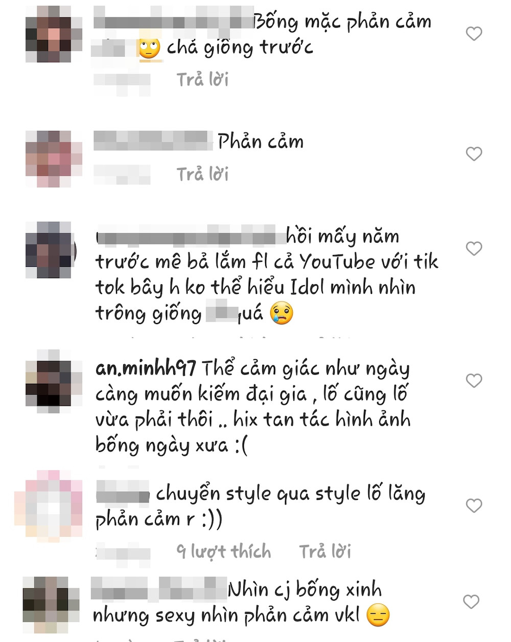 Bên cạnh số ít những người bênh vực, đa số ý kiến chỉ trích cách mỹ nhân sinh năm 1995 ăn mặc và tạo dáng không phù hợp.