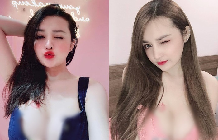 Nếu Ngân 98 sở hữu một vóc dáng nóng bỏng, eo thon vòng một đầy đặn thì Thanh Vân cũng không hề kém cạnh. Cô nàng cũng sở hữu ngoại hình nổi bật, vòng nào ra vòng nấy.