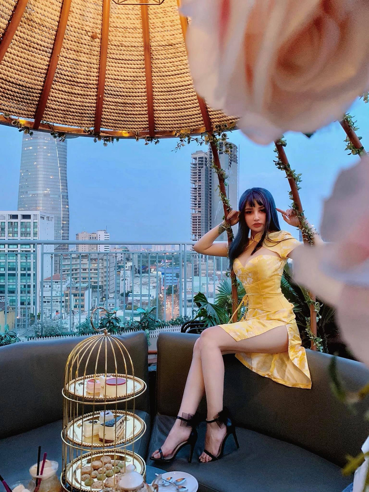 Dù sở hữu chiều cao không quá nổi bật nhưng ba vòng của Thanh Vân lại cực kỳ chuẩn chỉnh. Ảnh: Facebook, IG nhân vật