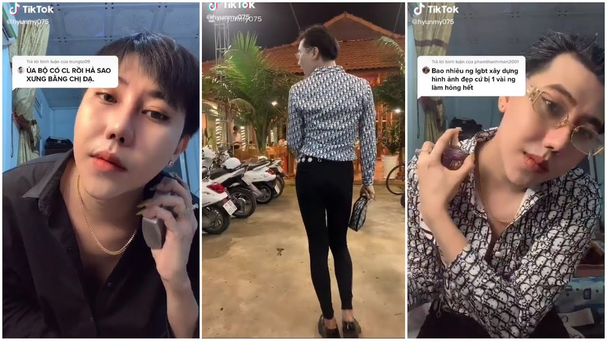 Hiện tại, TikToker Huỳnh Đạt đang làm công việc kinh doanh online và thường xuyên đăng những video ''giật gân'' để gây sự chú ý. Ảnh: Chụp màn hình