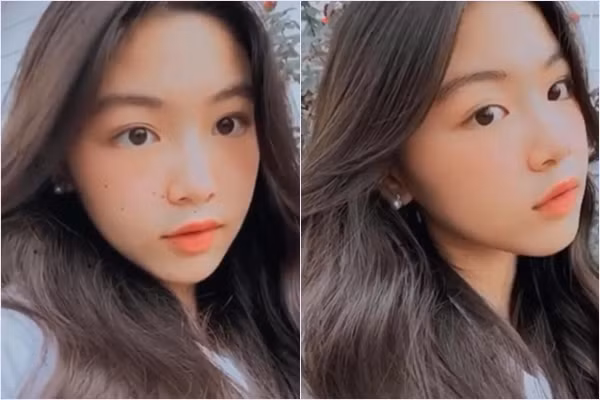 "Mỹ nhân nhí" gây ấn tượng với khán giả với gương mặt thanh tú, đường nét hài hòa.