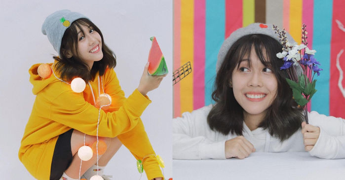 Sự thay đổi về phong cách thời trang cũng giúp Hậu Hoàng trở nên "chất" và đẹp hơn ở hiện tại. Ảnh: Facebook nhân vật