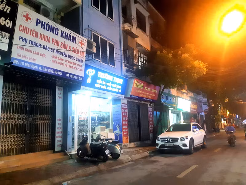 Thai phu tu vong, phong kham BS Nguyen Ngoc Cham duoc kham chua gi?