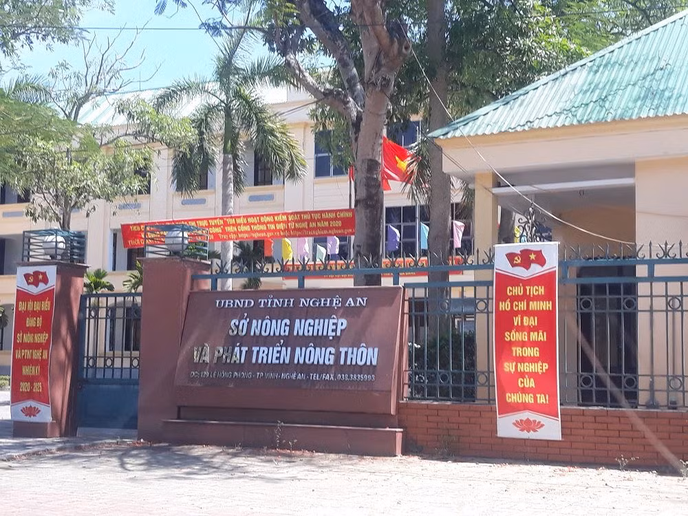 Cảnh sát yêu cầu Sở NN&PTNT Nghệ An cung cấp hồ sơ dự án 756 tỷ Canh sat yeu cau So NN&PTNT Nghe An cung cap ho so du an 756 ty