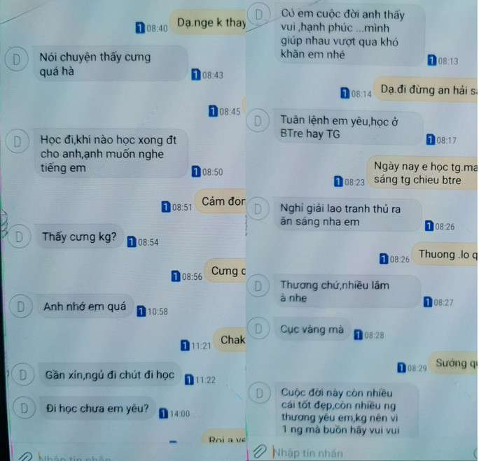 Trong tháng 7/2020 vừa qua, một bác sĩ tại Bệnh viện Đa khoa Tiền Giang bị tố đã quan hệ bất chính, ăn ở quan hệ như vợ chồng với một nhân viên điều dưỡng khiến gia đình người này ly hôn. Dù vị bác sĩ này phủ nhận nhưng chồng người điều dưỡng đã thu thập các tin nhắn, ghi âm cuộc gọi cho thấy hai người rất thân mật, lo từng bữa ăn của nhau hay đi công tác và gọi nhau là em yêu.