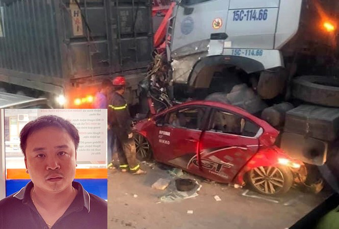  6. Lộ diện lái xe buồn ngủ đè bẹp xe 4 chỗ ở Long Biên: Cơ quan CSĐT ra quyết định khởi tố vụ án “Vi phạm quy định về tham gia giao thông đường bộ” liên quan đến vụ tai nạn làm 3 người tử vong xảy ra trên địa bàn. Nam tài xế điều khiến xe container gây tai nạn là Lê Thế Tuyển (SN 1988, Vĩnh Bảo, Hải Phòng). Tuyển khai, rạng sáng ngày 4/8, do buồn ngủ nên đã để xe container BKS 15C – 114.66 va chạm với ô tô con khiến 3 người tử vong.