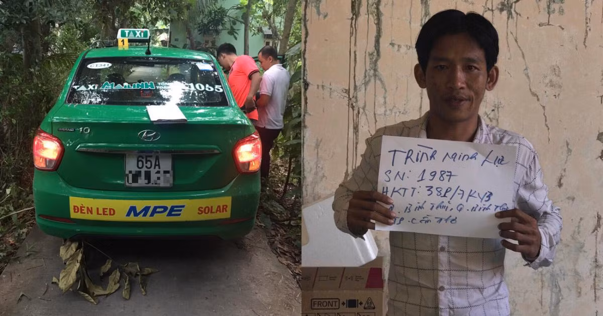 3. Bắt kẻ cướp siết cổ nữ tài xế taxi: Vụ cướp xảy ra lúc 3h30 sáng 20/8, tại quận Bình Thủy, TP Cần Thơ. Trịnh Minh Lực (33 tuổi, ngụ phường Bình Thủy) gọi tổng đài yêu cầu taxi đến đón, khi lên xe, Lực khống chế nữ tài xế, siết cổ nạn nhân rồi cướp tài sản. Sau 90 phút gây án, kẻ cướp đã bị cảnh sát bắt giữ.