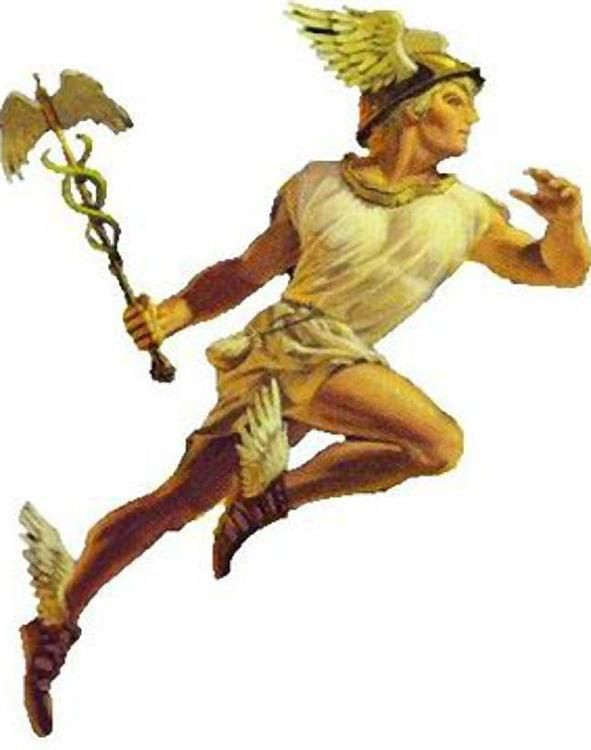 Hermes là con của Zeus với nữ thần Maia. Với đôi giày có cánh, ông có thể thoải mái đi lại giữa ba thế giới, cũng vì vậy mà Hermes được biết đến là thần đưa tin của đỉnh Olympus. Hermes thông minh, lanh lợi nhưng đôi khi lại rất lươn lẹo, gian trá. Ông thường xuyên "chơi xỏ" các vị thần khác hoặc đâm chọc khiến họ mâu thuẫn lẫn nhau. Hình tượng giống với Hermes có thể kể tới là Loki (thần thoại Bắc Âu). Ảnh: AncientOrigins.