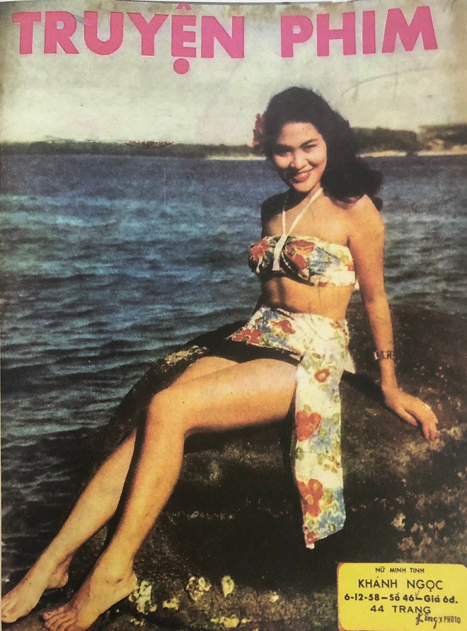 Khánh Ngọc trên bìa Truyện phim số ra ngày 6/12/1958