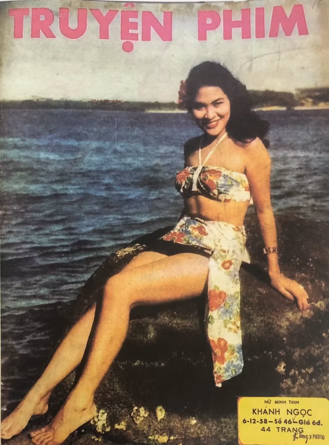 Khánh Ngọc trên bìa Truyện phim số ra ngày 6/12/1958