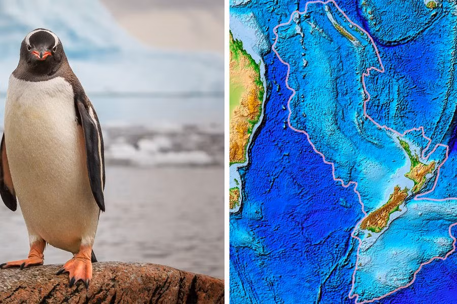 Các nhà nghiên cứu chắc chắn rằng Zealandia đã tách ra từ Nam Cực khoảng 100 triệu năm trước mà không bị phát hiện.