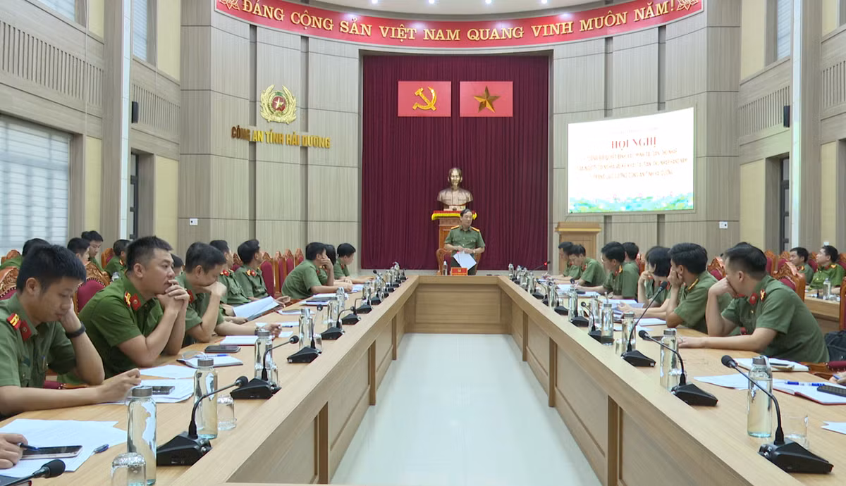 Hai Duong: Xac minh tai san, thu nhap trong luc luong Cong an tinh