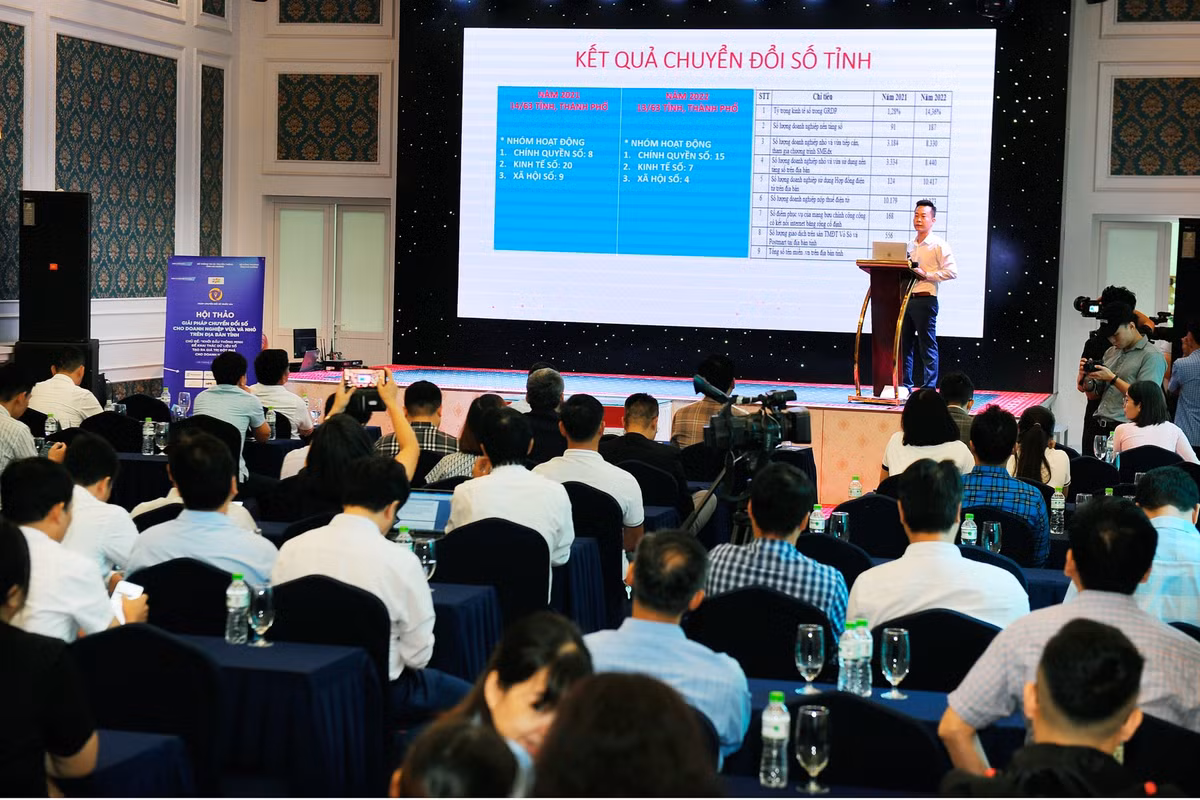 Hai Duong: Hoi thao ve giai phap chuyen doi so cho Doanh nghiep vua va nho